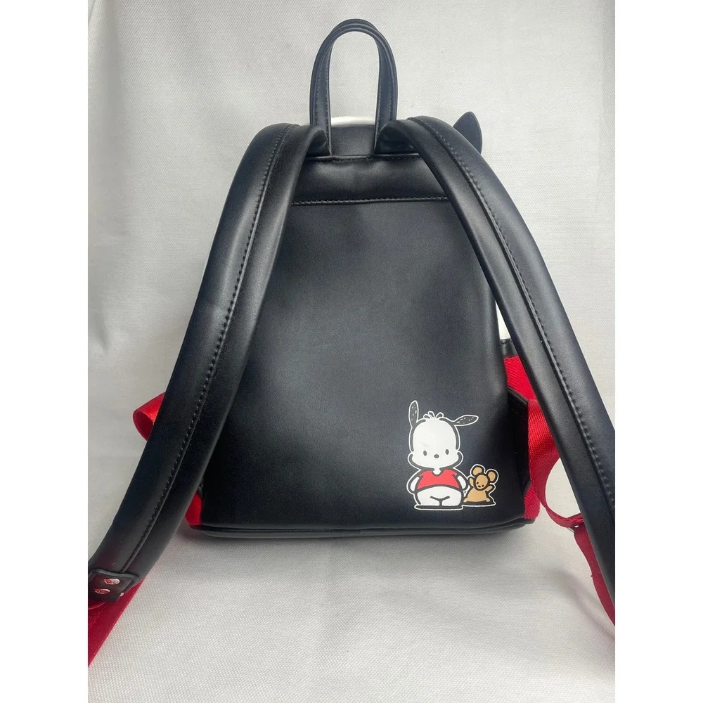 Loungefly Sanrio Pochacco Red Backpack Black Exclusive BoxLunch Hello Kitty Bag